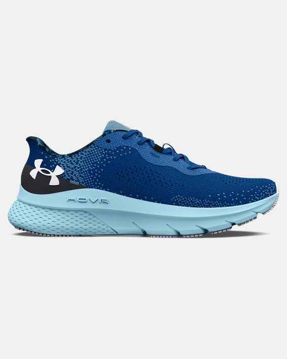 Women's UA HOVR™ Turbulence 2 Printed Running Shoes in Blue image number 0